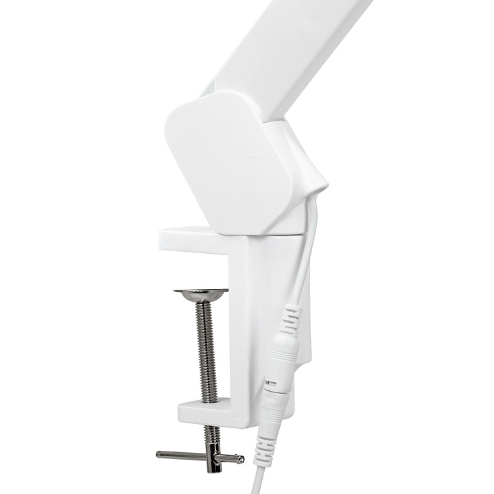 Lámpara LED con Abrazadera Elegante Blanca - imagen 5