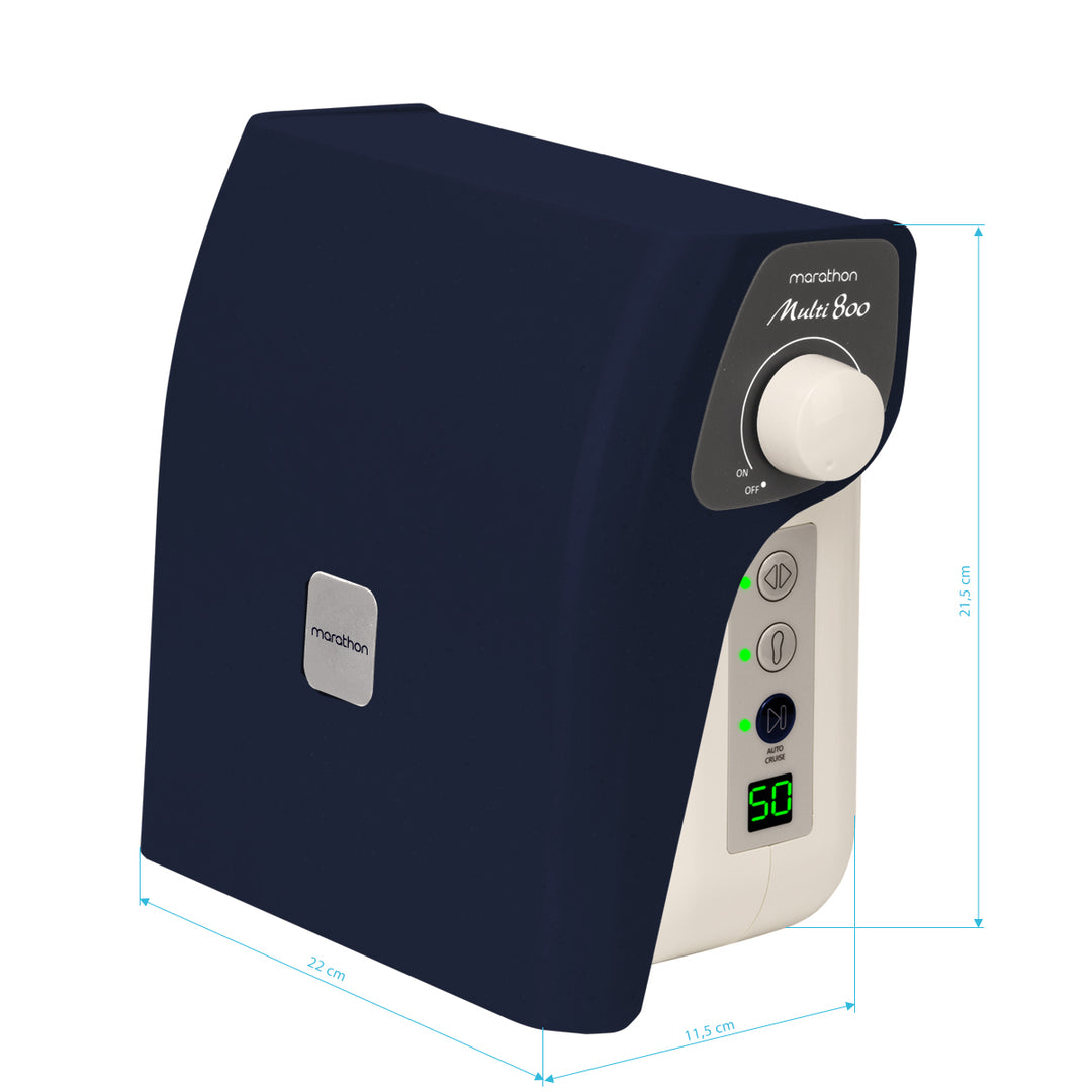 Torno para Uñas Saeyang Marathon MULTI800 BS50C Sin Escobillas Beige-Azul - imagen 11