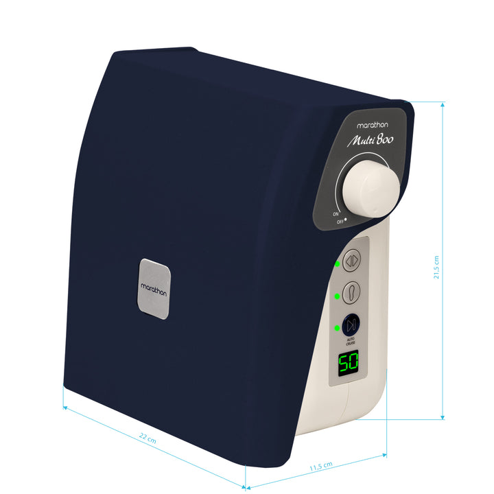 Torno para Uñas Saeyang Marathon MULTI800 BS50C Sin Escobillas Beige-Azul - imagen 11