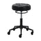 Taburete con Ruedas Gabbiano D054 Negro