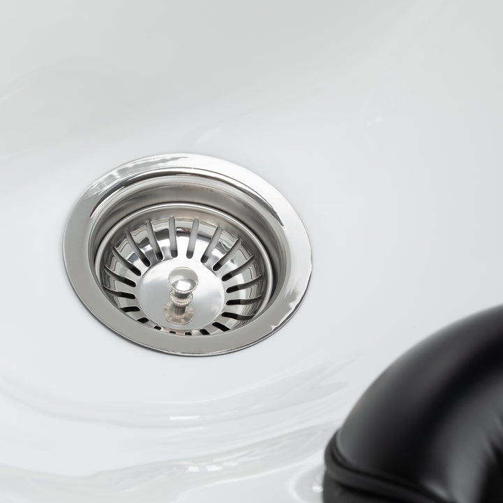 Lavacabezas Gabbiano Ines con Masaje y Reposapiés Eléctrico Beige - imagen 12