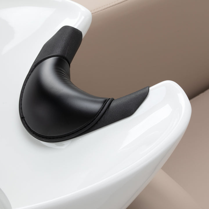 Lavacabezas Gabbiano Ines con Masaje y Reposapiés Eléctrico Beige - imagen 15