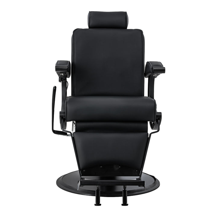 Sillón de Barberia Gabbiano Continental con Masaje Negro - imagen 2