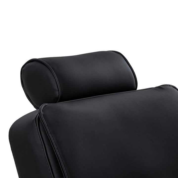 Sillón de Barberia Gabbiano Continental con Masaje Negro - imagen 11