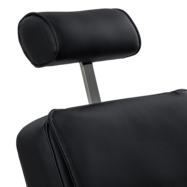 Sillón de Barberia Gabbiano Continental con Masaje Negro - imagen 12