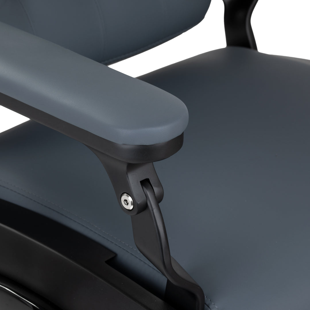 Sillón de barbero Gabbiano Francesco Grafito-Negro - imagen 7