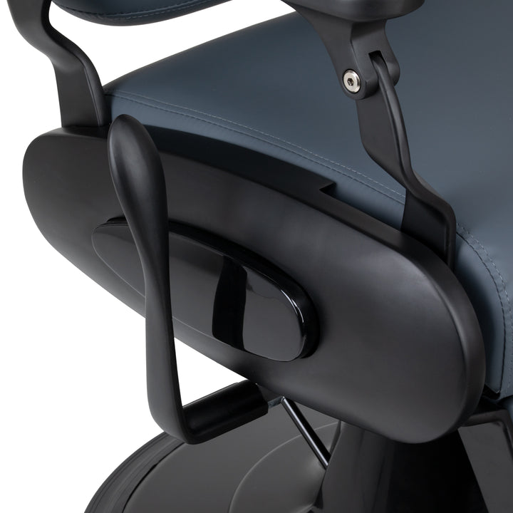 Sillón de barbero Gabbiano Francesco Grafito-Negro - imagen 8