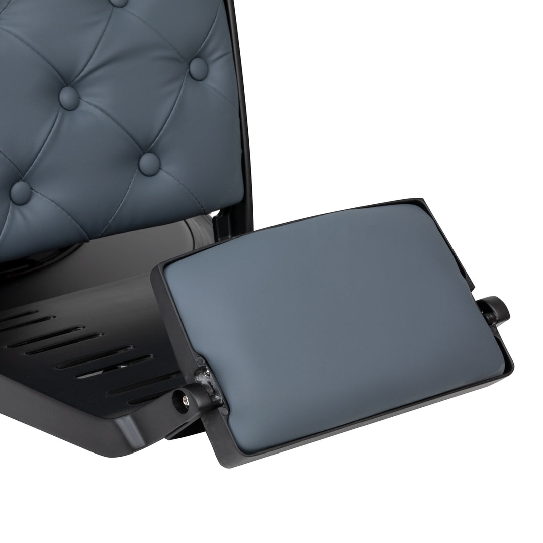 Sillón de barbero Gabbiano Francesco Grafito-Negro - imagen 10