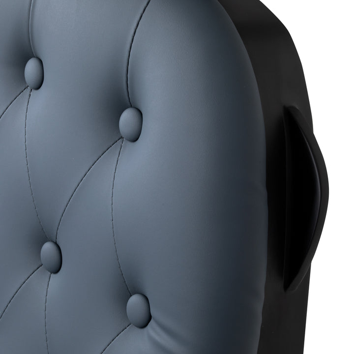 Sillón de barbero Gabbiano Francesco Grafito-Negro - imagen 14