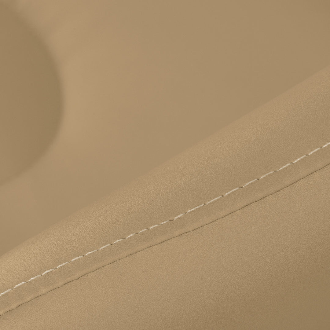 Taburete con Ruedas y Respaldo Azzurro 156F Bump-Up Beige - imagen 9
