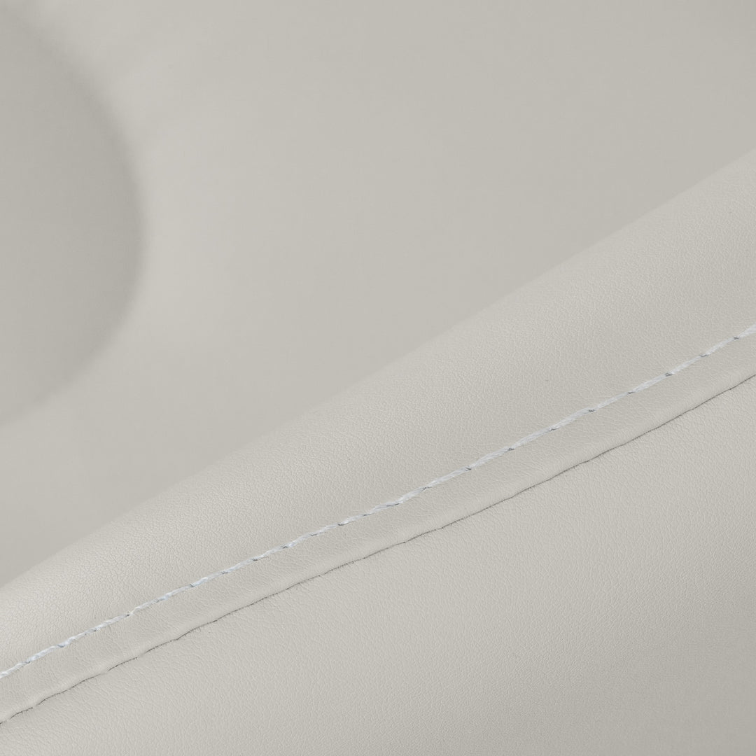 Taburete con Ruedas y Respaldo Azzurro 156F Bump-Up Gris - imagen 9