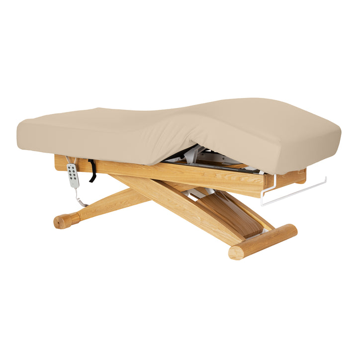 Camilla de masaje eléctrica Sillon Siesta Beige-Marrón claro - imagen 2