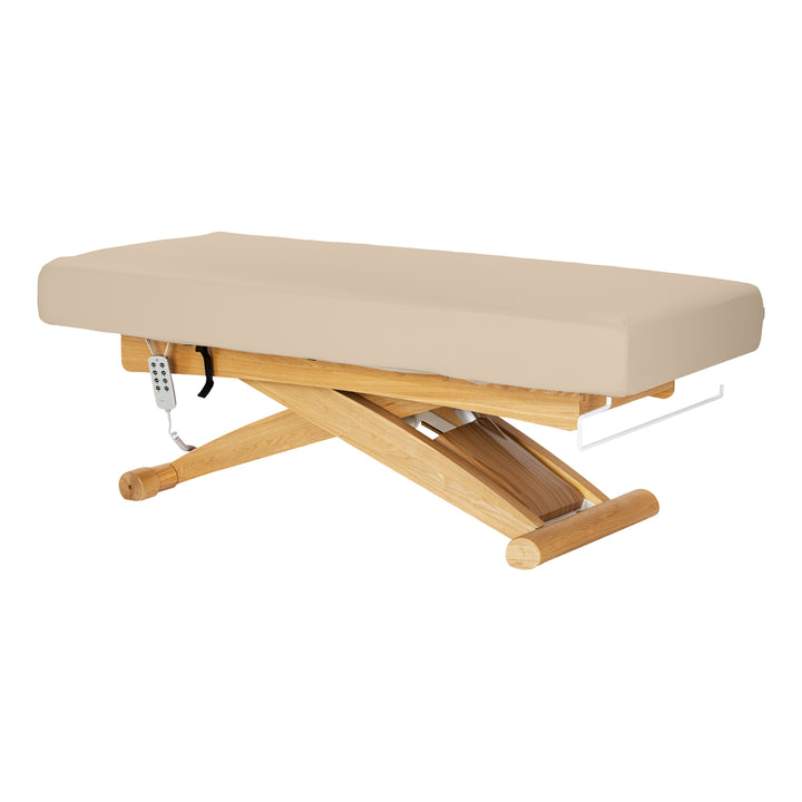 Camilla de masaje eléctrica Sillon Siesta Beige-Marrón claro - imagen 4