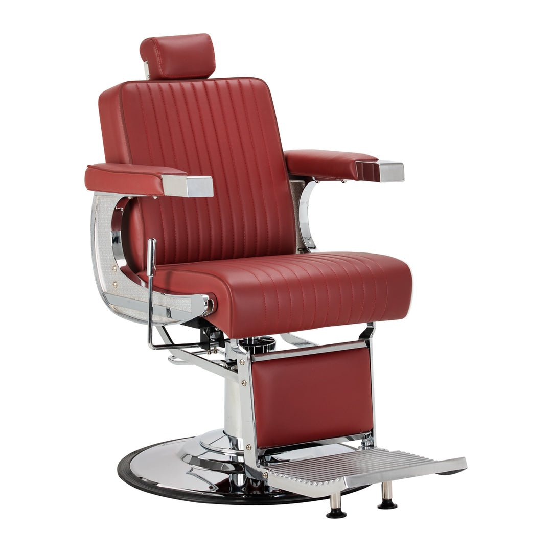 Sillón de Barberia Gabbiano Visionerio+ Rojo