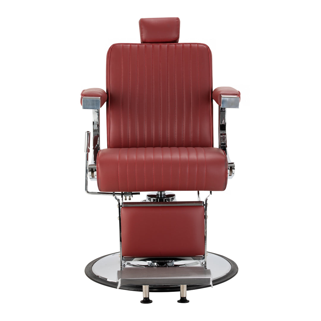 Sillón de Barberia Gabbiano Visionerio+ Rojo - imagen 4