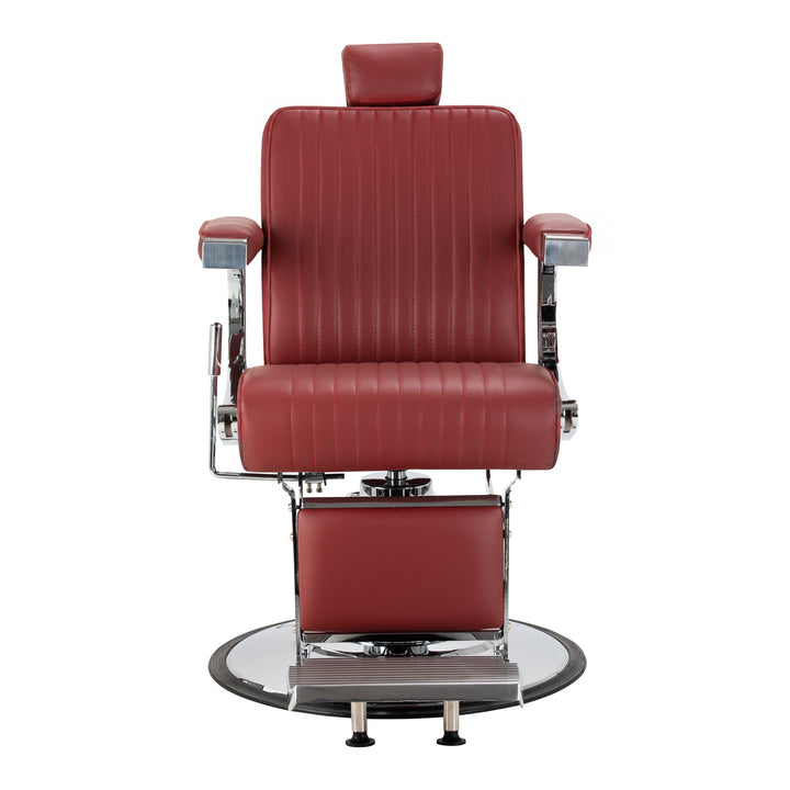 Sillón de Barberia Gabbiano Visionerio+ Rojo - imagen 4