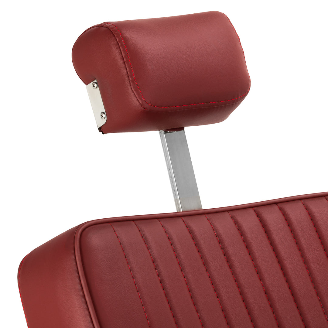 Sillón de Barberia Gabbiano Visionerio+ Rojo - imagen 11