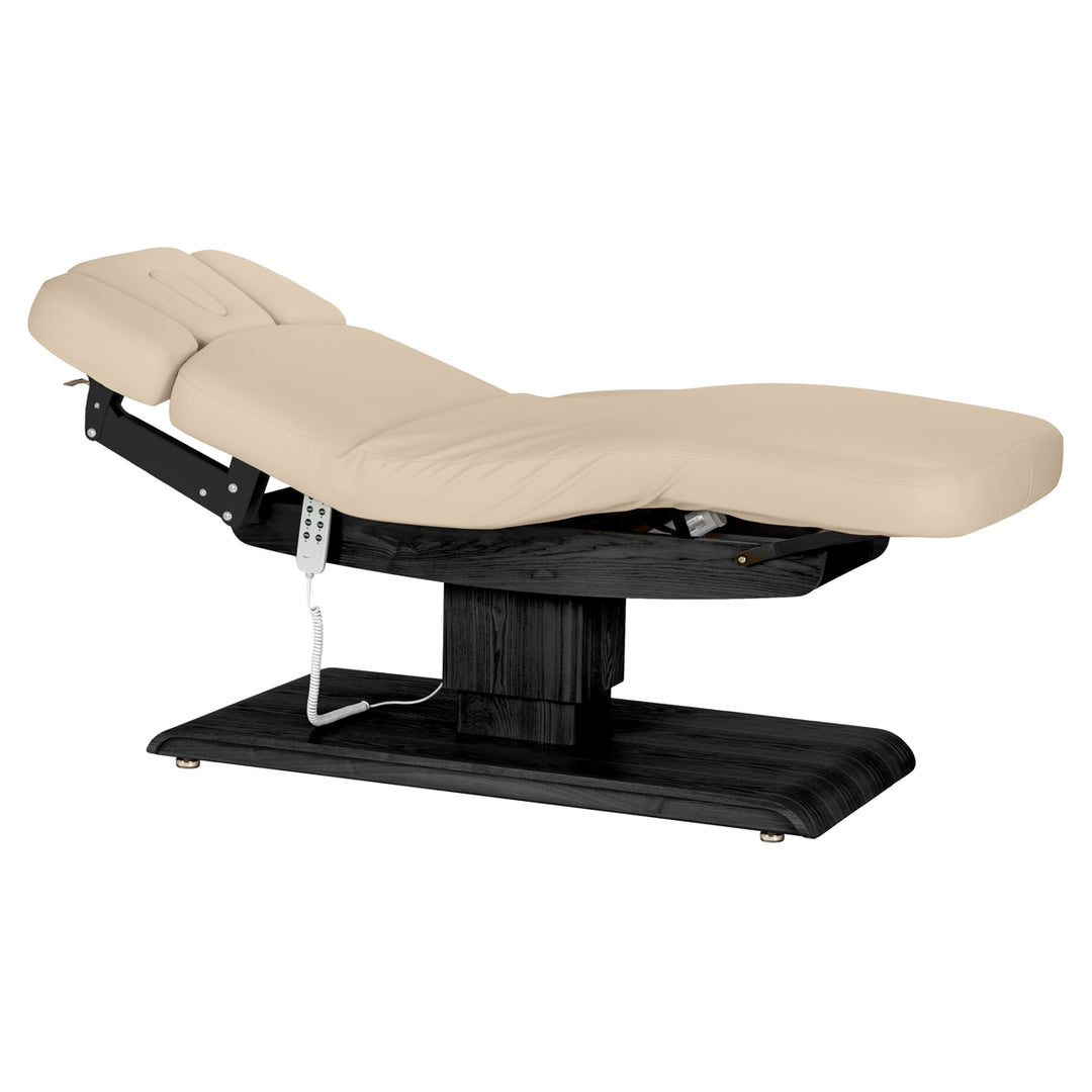 Camilla de masaje eléctrica Sillon Relax Beige-Negro