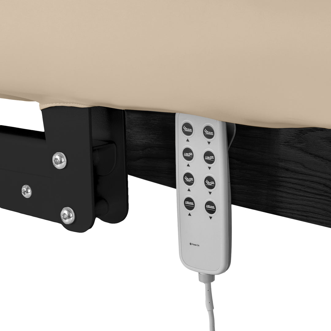 Camilla de masaje eléctrica Sillon Relax Beige-Negro - imagen 7
