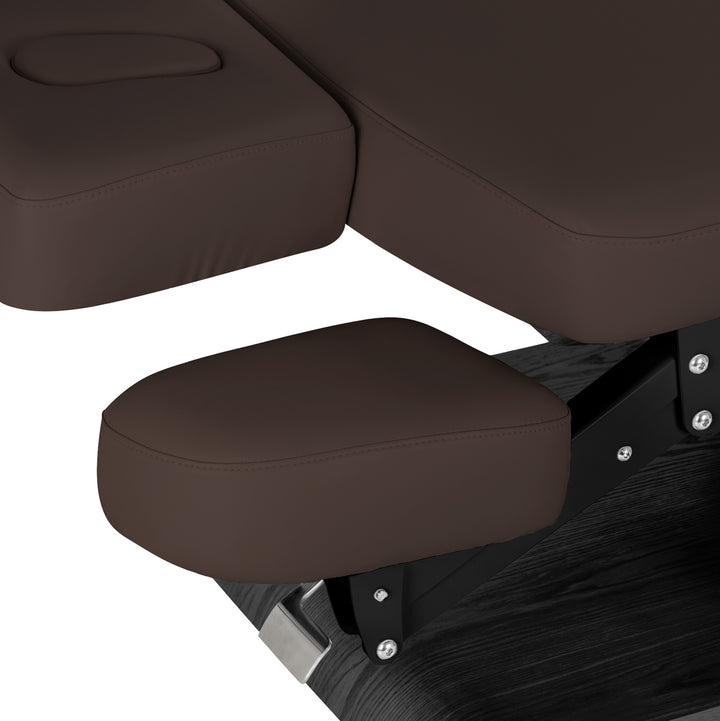 Camilla de masaje eléctrica Sillon Relax Marrón oscuro-Negro - imagen 8