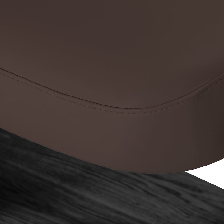 Camilla de masaje eléctrica Sillon Relax Marrón oscuro-Negro - imagen 10