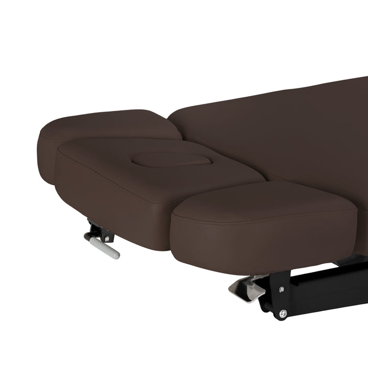 Camilla de masaje eléctrica Sillon Relax Marrón oscuro-Negro - imagen 13