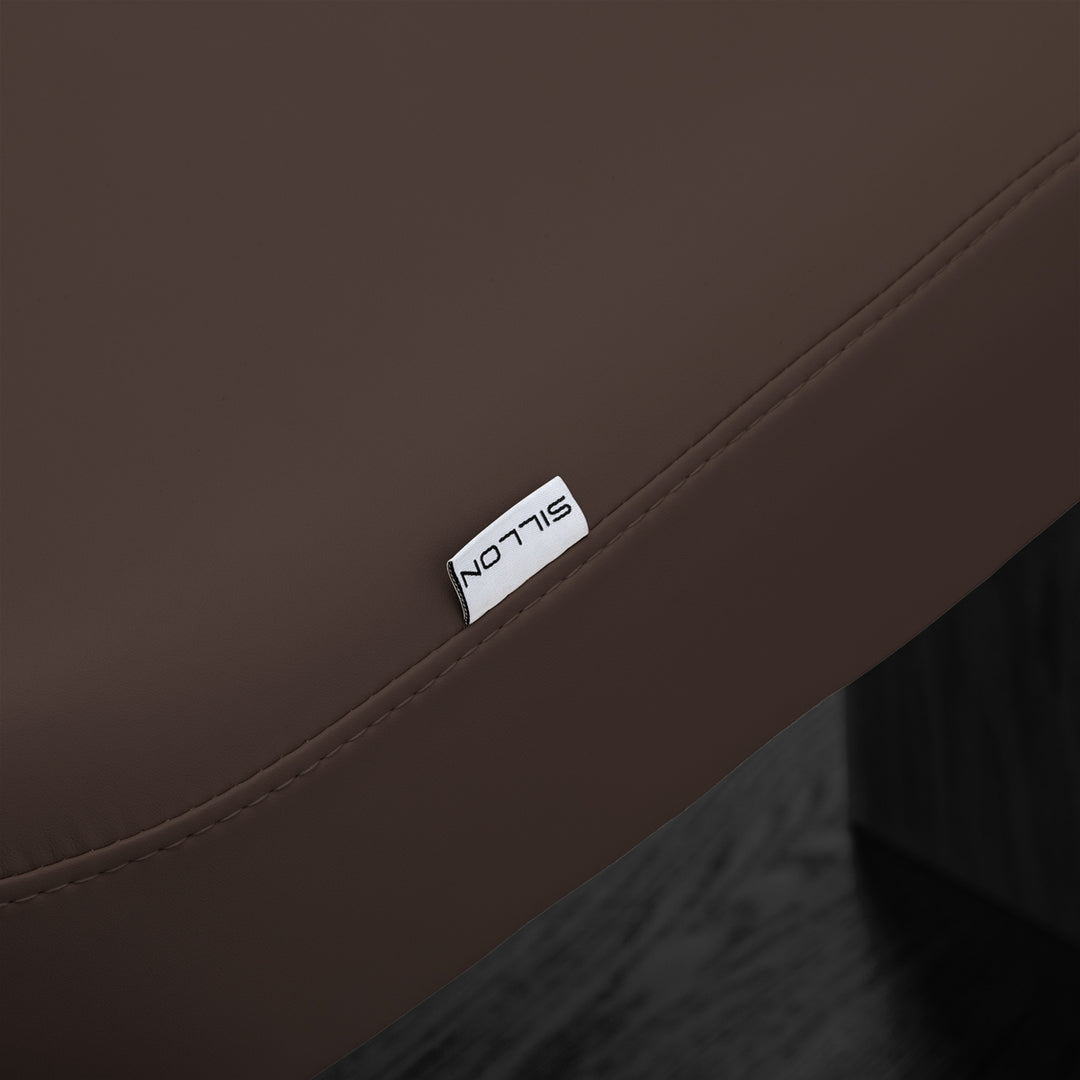 Camilla de masaje eléctrica Sillon Relax Marrón oscuro-Negro - imagen 18