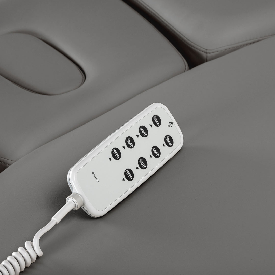 Camilla de masaje eléctrica Sillon Relax Gris-Negro - imagen 17