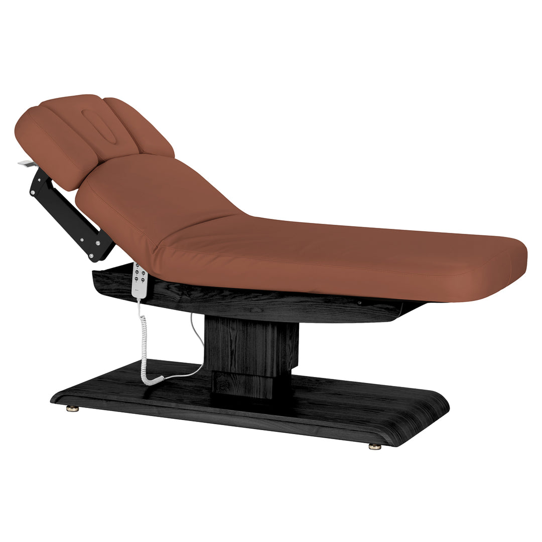 Camilla de masaje eléctrica Sillon Relax Marrón-Negro - imagen 2