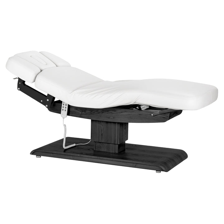 Camilla de masaje eléctrica Sillon Relax Blanco-Negro