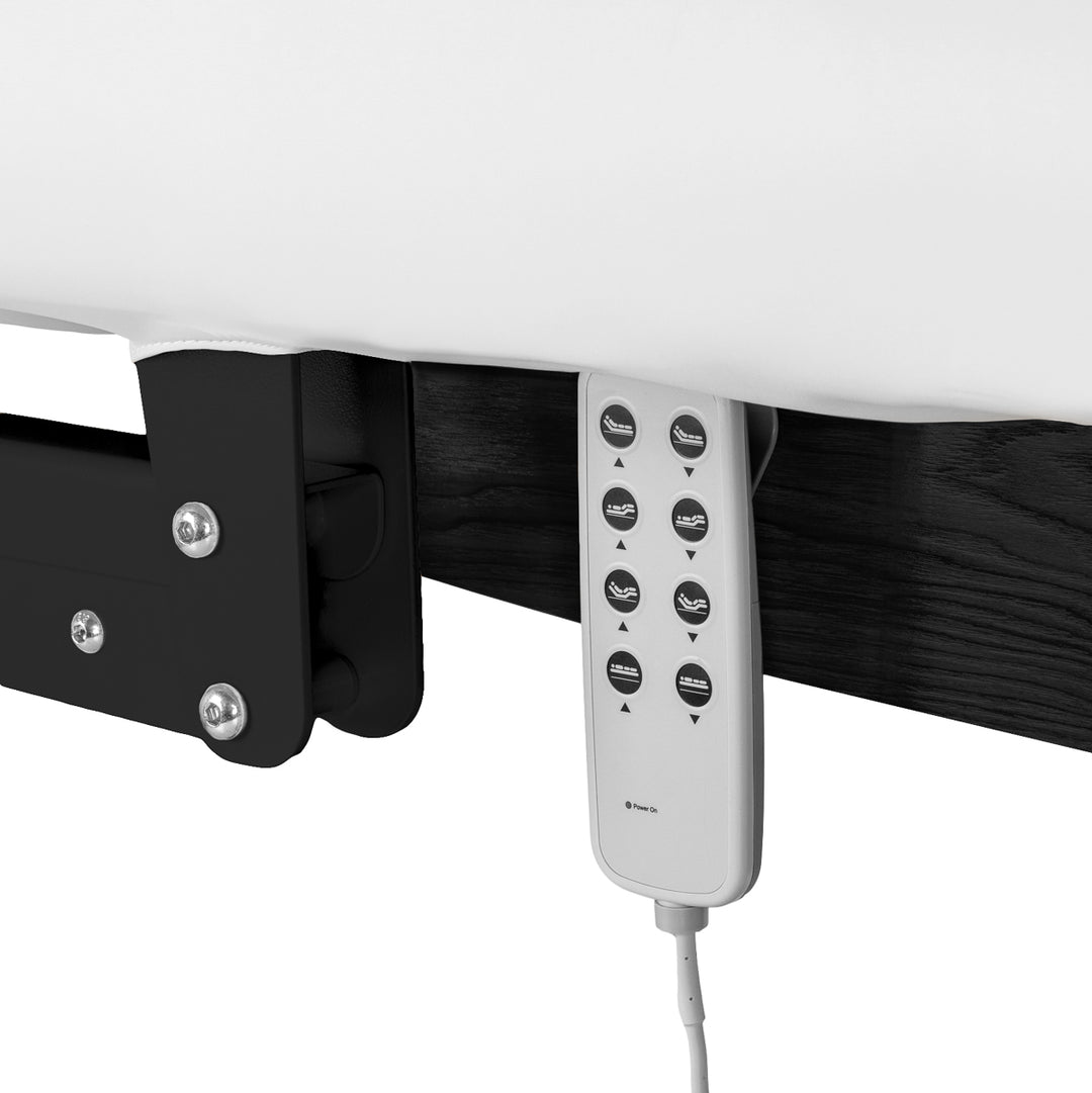 Camilla de masaje eléctrica Sillon Relax Blanco-Negro - imagen 7