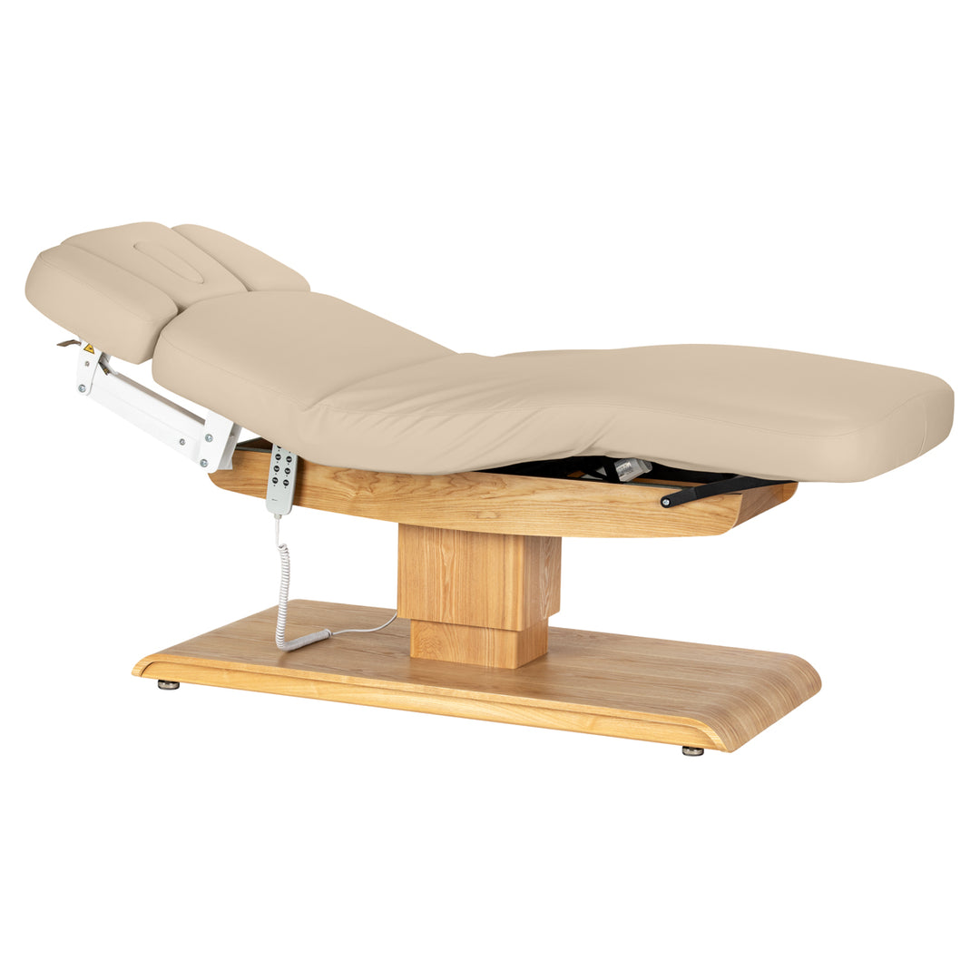 Camilla de masaje eléctrica Sillon Relax Beige-Marrón claro
