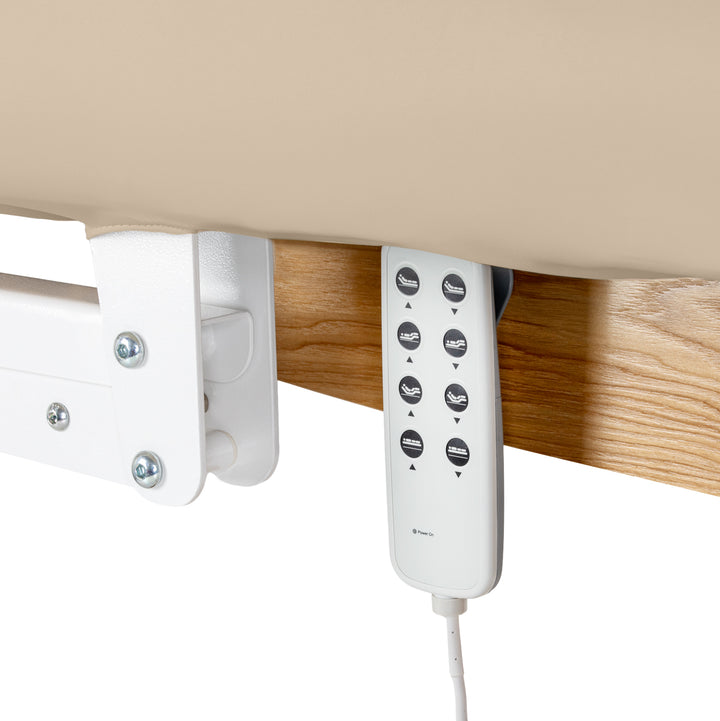 Camilla de masaje eléctrica Sillon Relax Beige-Marrón claro - imagen 7