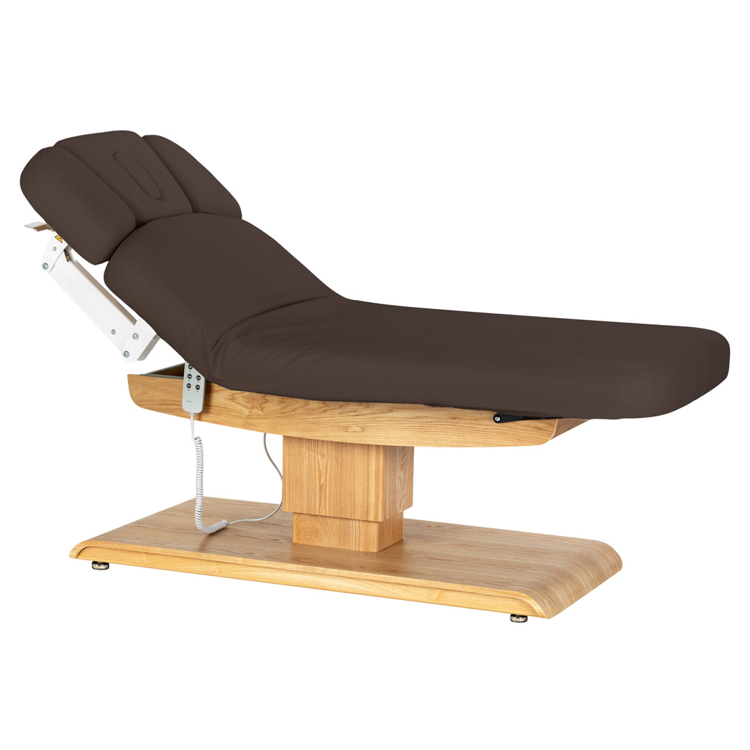 Camilla de masaje eléctrica Sillon Relax Marrón oscuro-Marrón claro - imagen 2