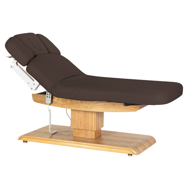 Camilla de masaje eléctrica Sillon Relax Marrón oscuro-Marrón claro - imagen 2