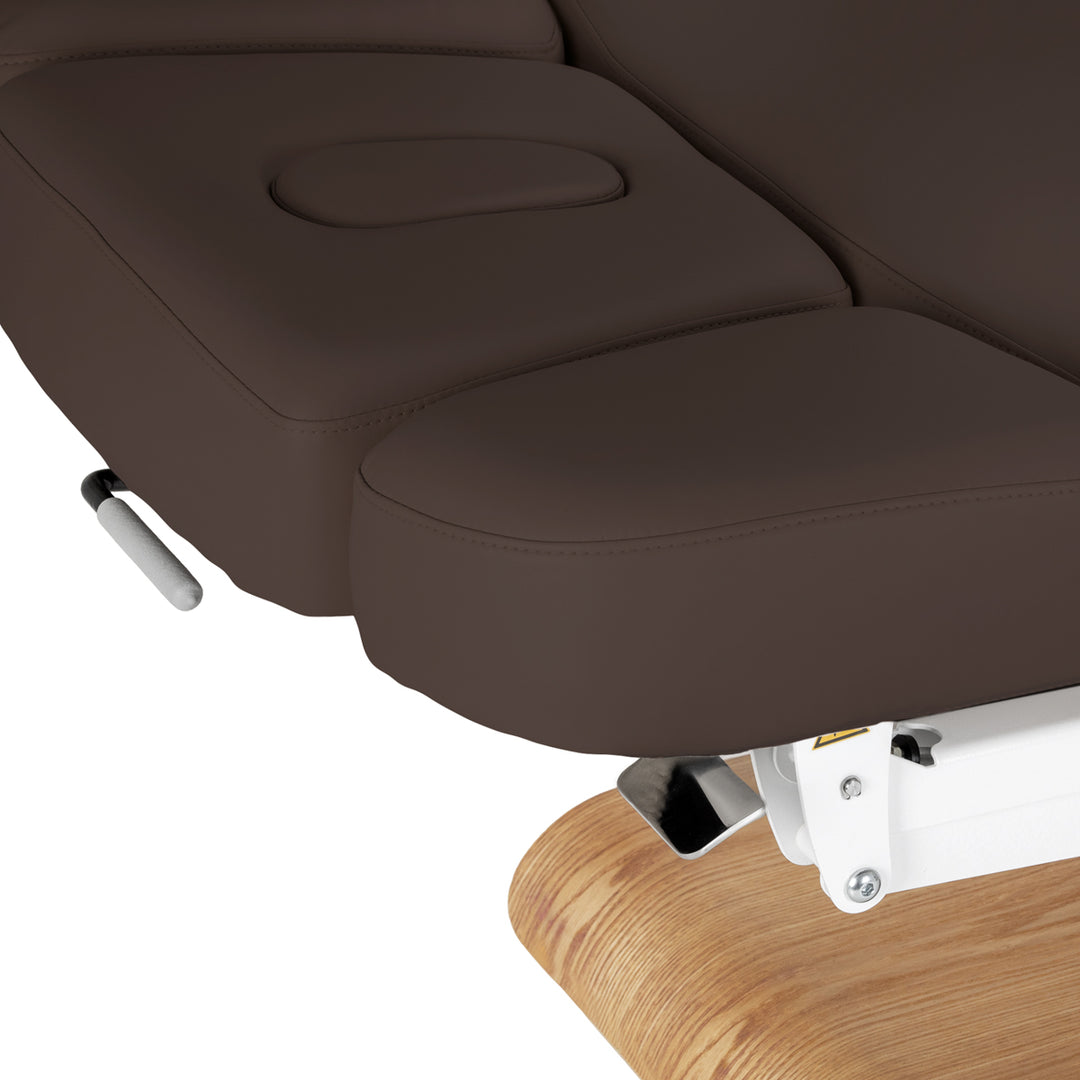 Camilla de masaje eléctrica Sillon Relax Marrón oscuro-Marrón claro - imagen 9