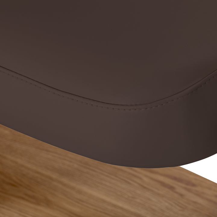 Camilla de masaje eléctrica Sillon Relax Marrón oscuro-Marrón claro - imagen 10