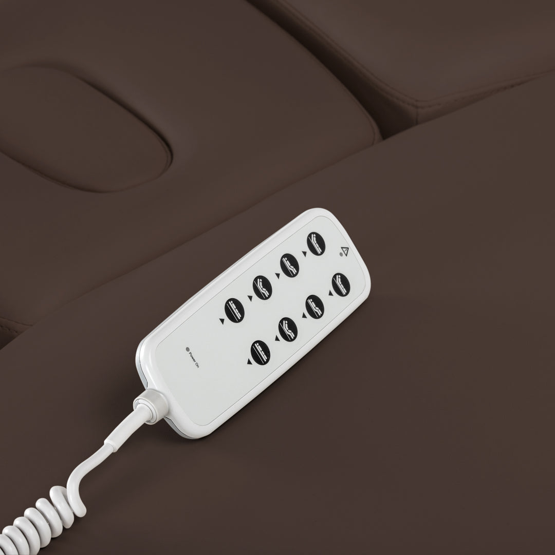 Camilla de masaje eléctrica Sillon Relax Marrón oscuro-Marrón claro - imagen 17