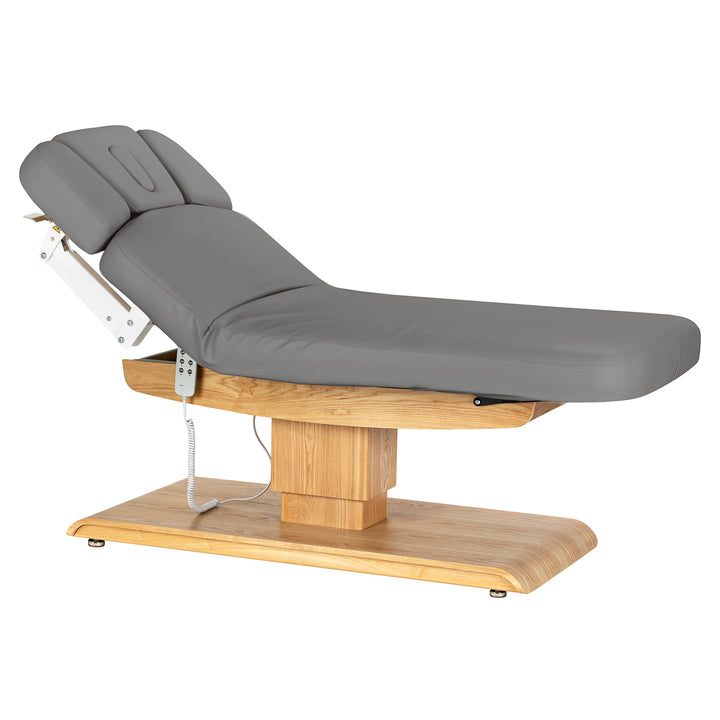 Camilla de masaje eléctrica Sillon Relax Gris-Marrón claro - imagen 2