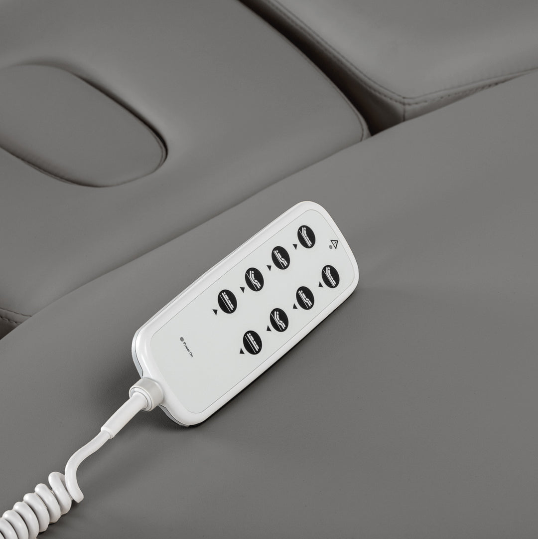 Camilla de masaje eléctrica Sillon Relax Gris-Marrón claro - imagen 17