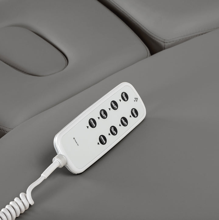 Camilla de masaje eléctrica Sillon Relax Gris-Marrón claro - imagen 17