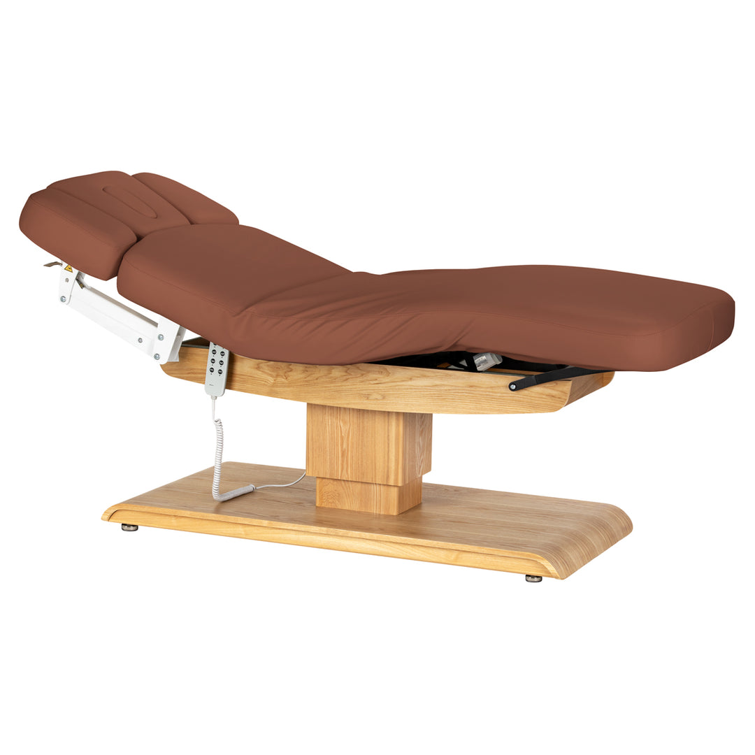 Camilla de masaje eléctrica Sillon Relax Marrón-Marrón claro