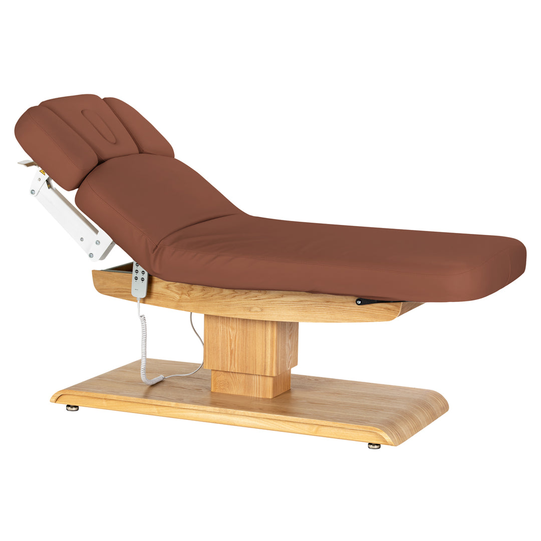 Camilla de masaje eléctrica Sillon Relax Marrón-Marrón claro - imagen 2