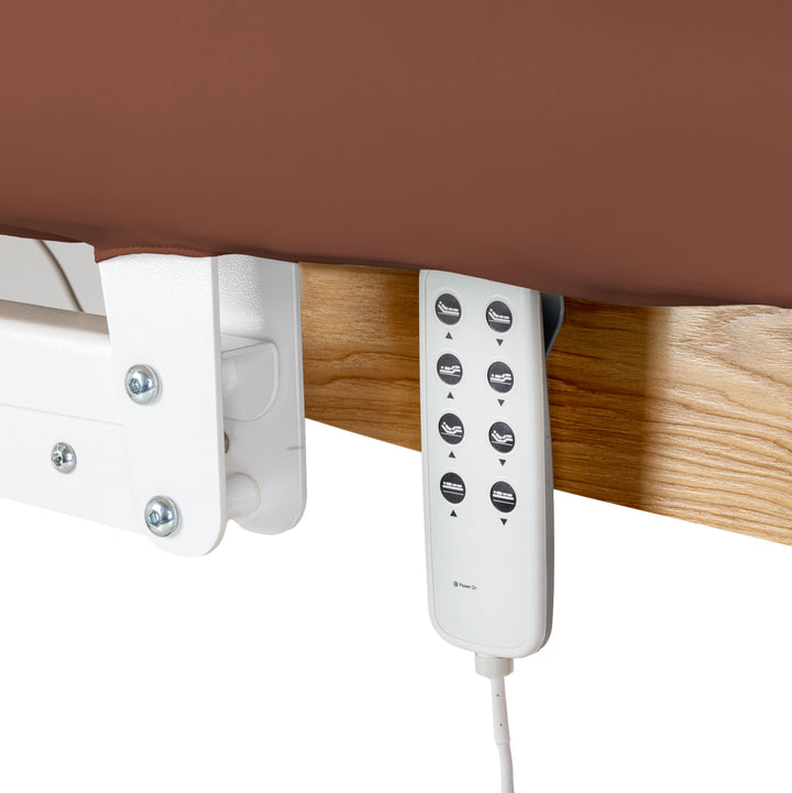 Camilla de masaje eléctrica Sillon Relax Marrón-Marrón claro - imagen 7