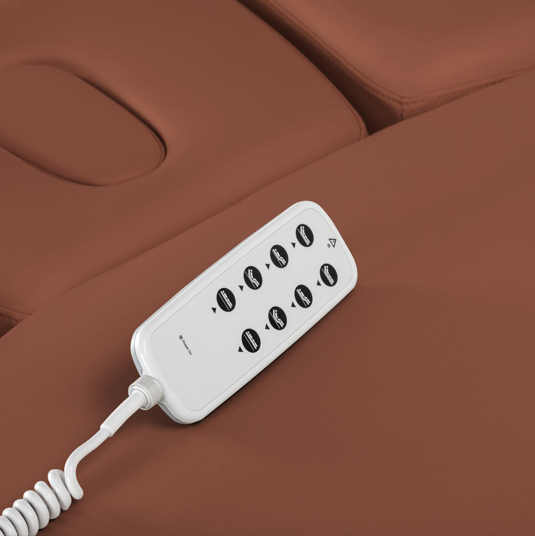 Camilla de masaje eléctrica Sillon Relax Marrón-Marrón claro - imagen 17