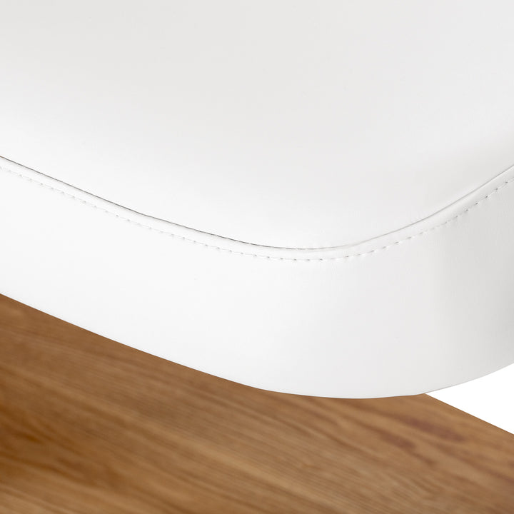 Camilla de masaje eléctrica Sillon Relax Blanco-Marrón claro - imagen 10