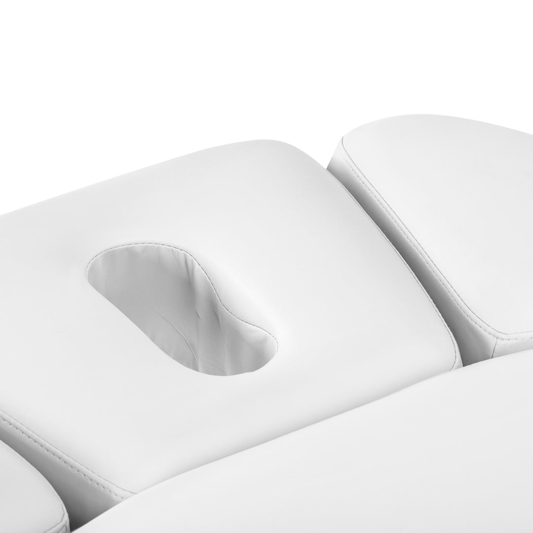 Camilla de masaje eléctrica Sillon Relax Blanco-Marrón claro - imagen 12