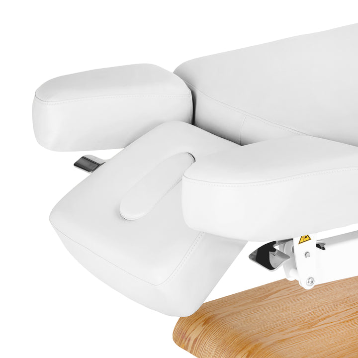 Camilla de masaje eléctrica Sillon Relax Blanco-Marrón claro - imagen 14