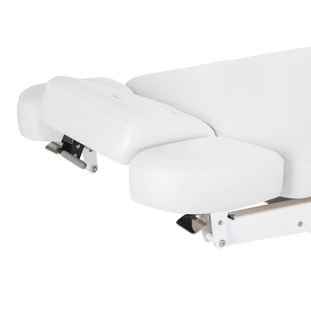 Camilla de masaje eléctrica Sillon Relax Blanco-Marrón claro - imagen 15