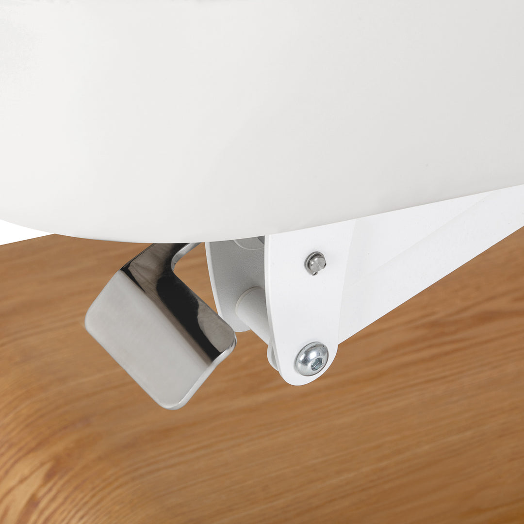 Camilla de masaje eléctrica Sillon Relax Blanco-Marrón claro - imagen 16